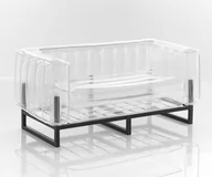 Sofy ogrodowe - WHITE YOMI STYLE SOFA EKO WITH ALUMINUM FRAME - miniaturka - grafika 1