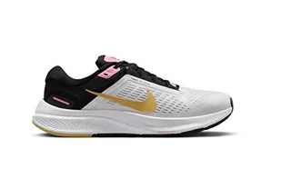 Nike Air Zoom Structure 24, Trampki damskie, White Wheat Gold Black Pink Spell, 40 EU - Trampki damskie - miniaturka - grafika 1