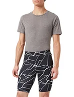 Spodenki damskie - Urban Classics Męskie szorty sportowe AOP Cycle, Geometric Black, L - miniaturka - grafika 1