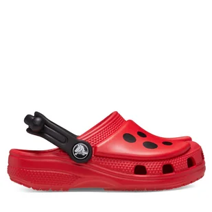 Klapki Crocs Classic Iam Ladybug Clog T 210016 Czerwony - Buty dla chłopców - miniaturka - grafika 1