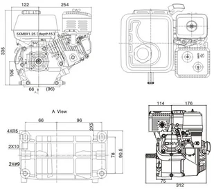 SILNIK LONCIN G200F-R-S SPALINOWY BENZYNOWY - Silniki spalinowe - miniaturka - grafika 12