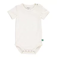 Śpiochy dla niemowląt - Fred's World by Green Cotton Unisex Baby Alfa S/S Body and Toddler Sleepers, Buttercream, 56 - miniaturka - grafika 1