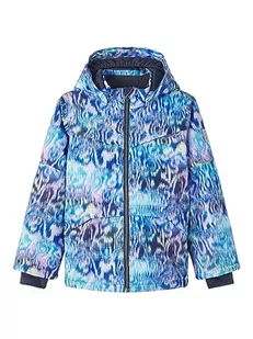 NAME IT Dziewczęca NKFSNOW10 kurtka Pastel Mix FO kurtka, niebieski atrament, 128, Blue Tint, 128 cm - Kurtki i płaszcze dla dziewczynek - miniaturka - grafika 1