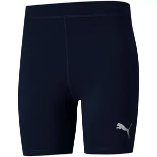 Spodenki męskie Puma Liga Baselayer Short Tight granatowe 655924 20-S - Spodenki męskie - miniaturka - grafika 1