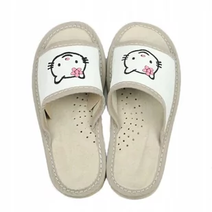 NOWO, Kapcie dla dziewczynki, kotek, rozmiar 31 - Kapcie damskie - miniaturka - grafika 1