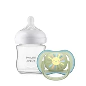 Kubki dla dzieci - Philips Avent Responsywna butelka Natural Multicolour, 125 ml - miniaturka - grafika 1