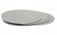 Dodatki do ciast w proszku - Podkład pod tort 28 cm srebrny okrągły podkładka pod tort ciasto urodziny - miniaturka - grafika 1