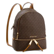 Torebki damskie - Plecak MICHAEL Michael Kors Rhea Zip 30S7GEZB1B Brązowy - miniaturka - grafika 1