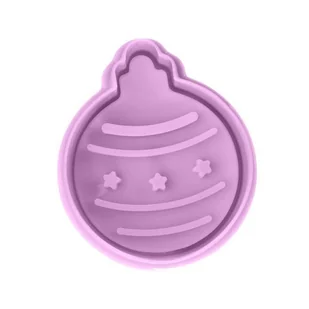 Foremka bombka stempel świąteczny do ciastek Boże Narodzenie FACKELMANN 43044-BM - Formy do ciast - miniaturka - grafika 1