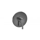 Baterie podtynkowe - ROCA A5A2B96NM0 NAIA BRUSHED TITANIUM BLACK bateria 1 WY (prysz) podtynkowa (RocaBox A525869403) - miniaturka - grafika 1