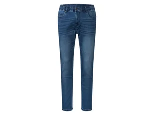 LIVERGY® Jeansy męskie z bawełną, straight fit (52, Niebieski) - Spodnie męskie - miniaturka - grafika 1