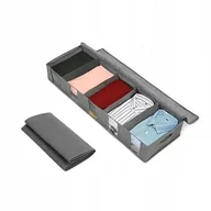 Pokrowce na ubrania - Organizer Torba Pokrowiec Na Ubrania Pod Łóżko 5 Przegrodek - miniaturka - grafika 1