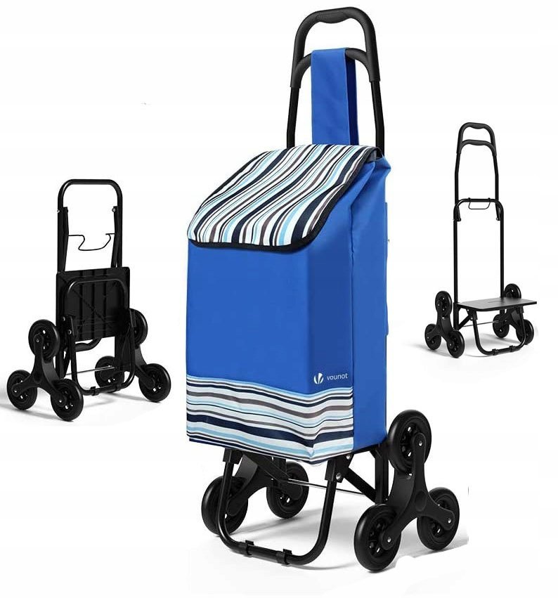 Vounot torba wózek na zakupy poliester paski