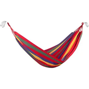 Hamak SPOKEY Stripes 185 x 100 cm Wielokolorowy - Hamaki - miniaturka - grafika 1