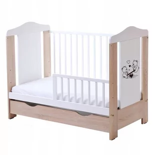 Łóżeczko FRANEK Tapczanik + szuflada SONOMA SOFA - Łóżeczka i kojce - miniaturka - grafika 1