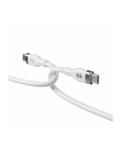 Hyper HyperJuice 240W Silicone USB-C/USB-C 2m biały HJ4002WHGL - Kable komputerowe i do monitorów - miniaturka - grafika 1