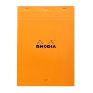 Notesy i bloczki - Blok Rhodia N°18 A4 21x29,7 cm, gładki, pomarańczowy - miniaturka - grafika 1