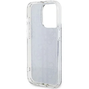 Etui Guess GUHCP15LH4PSEGK Apple iPhone 15 Pro hardcase IML 4G Gold Stripe czarny/black - Etui i futerały do telefonów - miniaturka - grafika 8