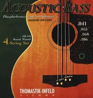 Struny gitarowe  - Thomastik zestaw strun do akustycznego basu fosforowego z rdzeniem nylonowym AB344 4-struny (G, D, A, E) 669735 - miniaturka - grafika 1