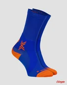 Skarpetki sportowe męskie - Skarpety X-Socks Run Perform Crew blue - miniaturka - grafika 1