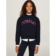 Bluzy dla dziewczynek - Tommy Hilfiger Bluza | Regular Fit - miniaturka - grafika 1