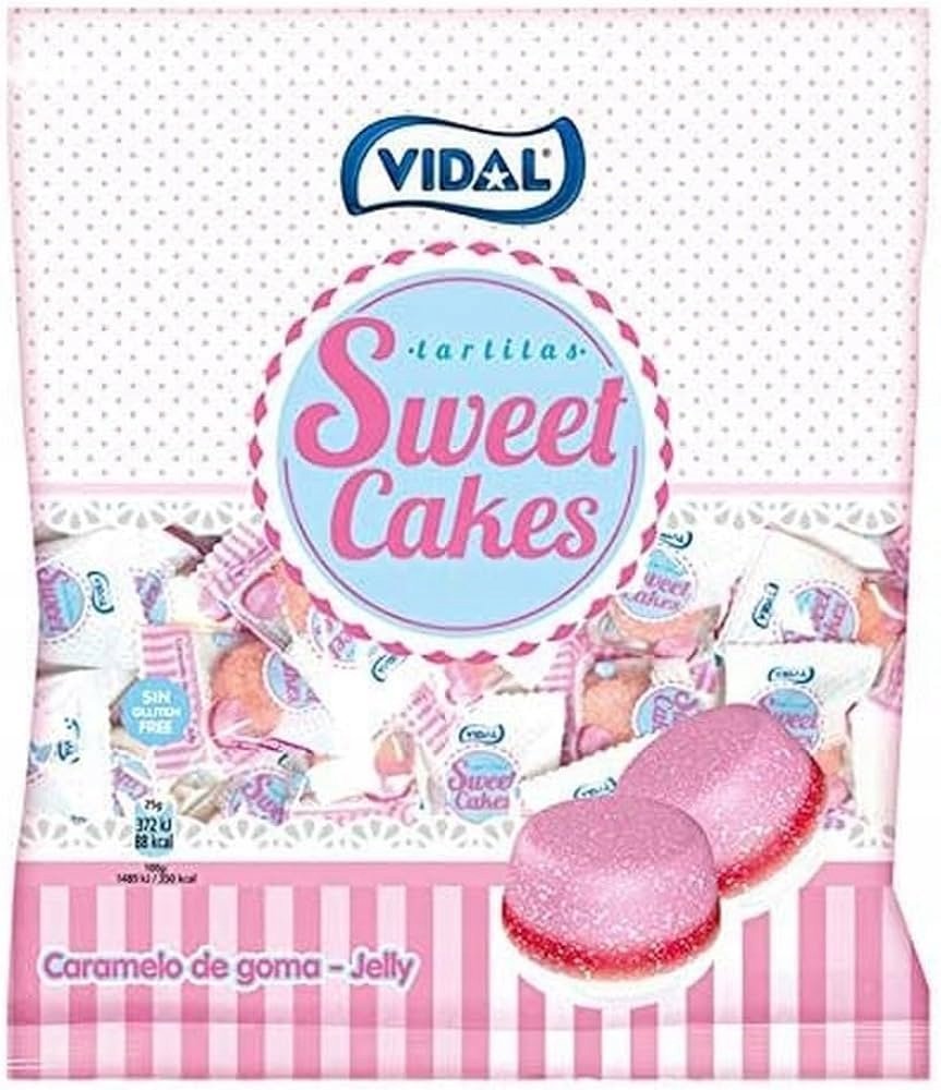 Żelki Vidal Sweet Cakes Vidal 80 g