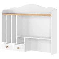 Biurka - Nadstawka na biurko STORY SO-04 biały / dąb nash - miniaturka - grafika 1