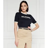 Koszulki i topy damskie - Tommy Hilfiger T-shirt | Regular Fit - miniaturka - grafika 1