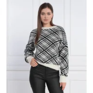 Swetry damskie - Liu Jo Sweter | Regular Fit | z dodatkiem wełny - miniaturka - grafika 1