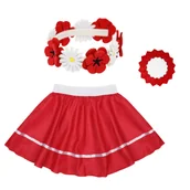 Dresy i komplety dla dziewczynek - ZESTAW NARODOWY BIAŁO-CZERWONY L 3el - miniaturka - grafika 1