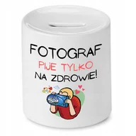 Skarbonki - Dla Wojewody Skarbonka na Urodziny na Prezent z Nadrukiem ze Zdjęciem + Opakowanie na prezent (wzór 03) - miniaturka - grafika 1