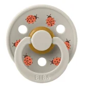 Smoczki uspokajające - BIBS STUDIO COLOUR LADYBUG FRIENDS Smoczek uspokajający kauczuk Hevea, roz S, FLOWPACK, SAND - miniaturka - grafika 1