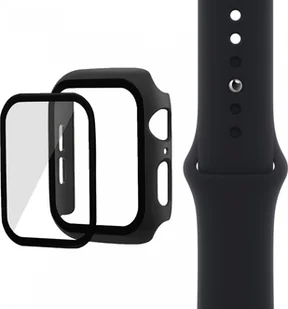 4TechGoods PASEK + SZKŁO + ETUI DO APPLE WATCH CASE 7 45 3w1 - Akcesoria do smartwatchy - miniaturka - grafika 1