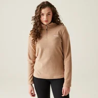 Bluzy damskie - Regatta Damski Polar z Suwakiem Sweethart Warm Taupe - miniaturka - grafika 1