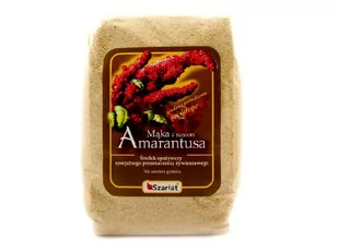 SZARŁAT AMARANTUS mąka 500g SZARŁAT 11SZAAMAMA - Mąka - miniaturka - grafika 1
