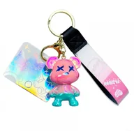 Breloki - Brelok do kluczy miś RAINBOW BRL301 - miniaturka - grafika 1