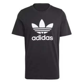 Koszulki męskie - Adidas, Koszulka męska sportowa Originals Trefoil Tee, IA4815, czarna, Rozmiar XL - grafika 1