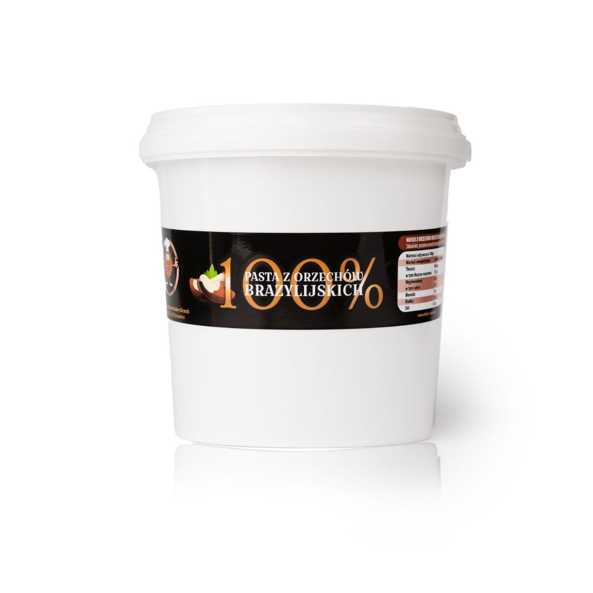 Pasta z orzechów brazylijskich 100 % 4kg