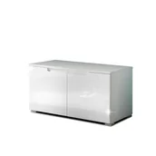 Szafki kuchenne - Kondela Szafka na buty (szafka na buty) Space - biały wysoki połysk - miniaturka - grafika 1