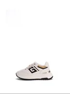 Trampki damskie - sneakers donna guess fltfon fab12 fonzi cream - miniaturka - grafika 1