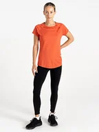 Koszulki sportowe damskie - Dare 2b Koszulka sportowa "Corral Tee" w kolorze pomarańczowym - miniaturka - grafika 1