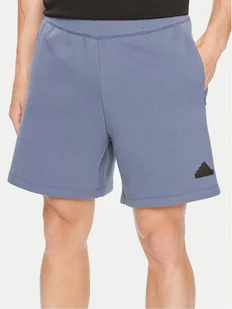 adidas Szorty sportowe Z.N.E. Premium IR5220 Niebieski Loose Fit - Spodenki męskie - miniaturka - grafika 1