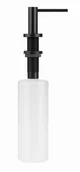 Mydelniczki i dozowniki mydła - INVENA DOZOWNIK ISSA NA PŁYN DO MYCIA NACZYŃ LUB MYDŁO, KOLOR CZARNY - miniaturka - grafika 1