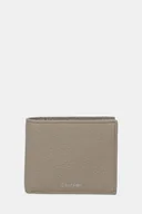 Portfele - Calvin Klein portfel skórzany męski kolor brązowy LV04D1028G - miniaturka - grafika 1