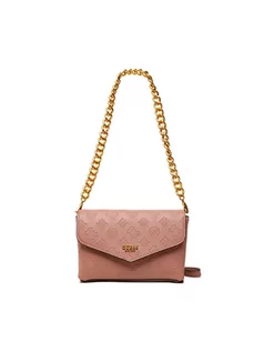 Torebki damskie - Guess Torebka Zanelle Mini Crossbody Flap HWPA84 92780 Różowy - grafika 1