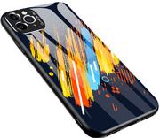 Etui i futerały do telefonów - Hurtel Color Glass Case etui pokrowiec nakładka ze szkła hartowanego z osłoną na aparat iPhone 11 Pro pattern 5 - Wielokolorowy - miniaturka - grafika 1