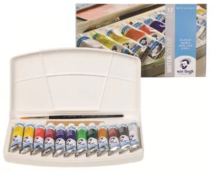 Talens ZESTAW AKWARELI VAN GOGH 12x10ML + AKC 20800112 - Farby i media malarskie - miniaturka - grafika 1