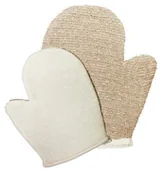 Inne akcesoria do pielęgnacji dzieci - Rękawica do mycia - Juta Brązowa - miniaturka - grafika 1