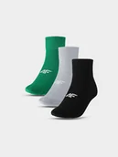 Skarpetki męskie - 4F Skarpetki casual za kostkę (3-pack) męskie - multikolor 35-38 - miniaturka - grafika 1