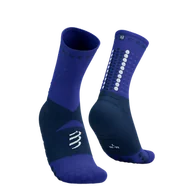 Skarpetki sportowe męskie - COMPRESSPORT Skarpetki do biegania ULTRA TRAIL SOCKS V2.0 dazzling blue/blues - miniaturka - grafika 1